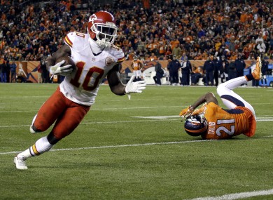 Tyreek Hill helped the Chiefs to a high-profile win Sunday.