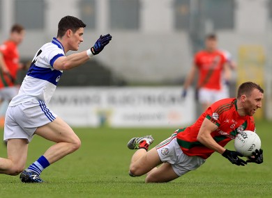 St Vincent's Diarmuid Connolly with Palatine's Christopher Crowley