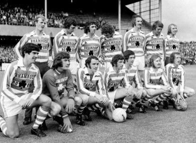 A Shamrock Rovers XI who were effectively an all-Ireland XI played Brazil in the 1970s in a one-off game.