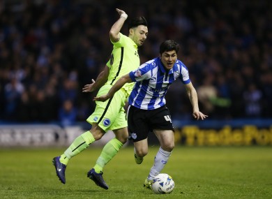 Towell will be hoping to force his way into the Seagulls' matchday squad in the coming weeks.