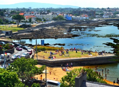 File picture of Seapoint and Sandycove in Dublin.