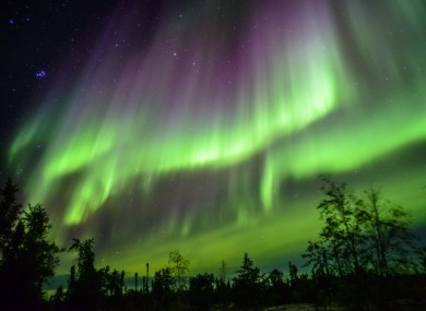 The Aurora Borealis may or may not be visible this evening from Ireland.