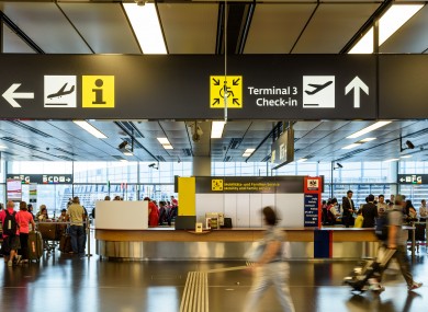File image of Vienna airport.