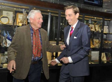 Byrne and Tubridy in 2012.
