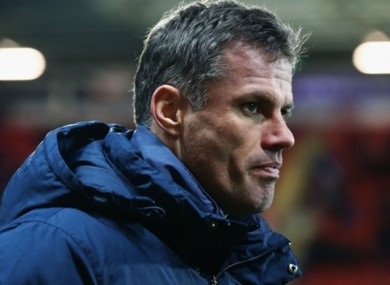 Jamie Carragher (file pic).