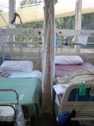 File photo of hospital beds