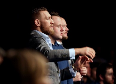 McGregor: hiatus until late 2017.