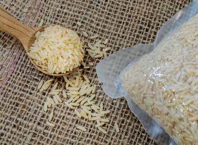 Stock photo of rice.