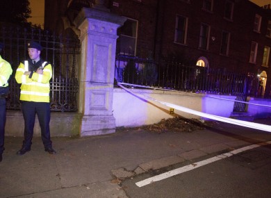The Archbishop's Palace area in Drumcondra where the attack took place.