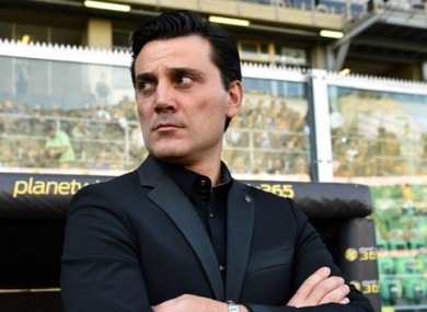 Vincenzo Montella has impressed since taking over as Milan manager.