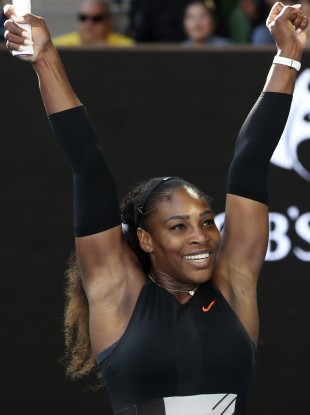 Serena: needed just 50 minutes to beat Mirjana Lucic-Baroni.