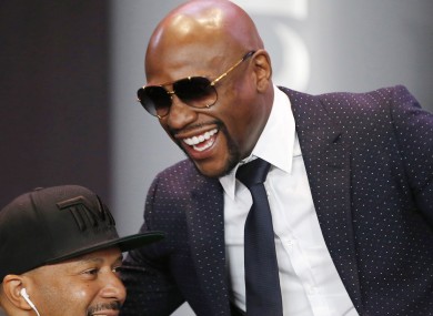 File photo of Mayweather.