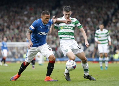Celtic teenager Kieran Tierney.