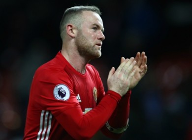 Wayne Rooney has struggled to make Man United's first XI of late.
