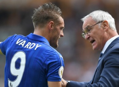 Vardy on Ranieri: