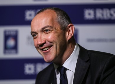 O'Shea is preparing for his first Six Nations campaign in charge.
