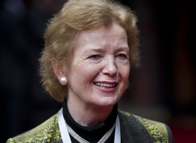 Former President Mary Robinson
