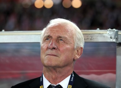 Trapattoni has not managed anyone since stepping down as Ireland boss in 2013.