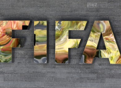 The FIFA logo (file pic).