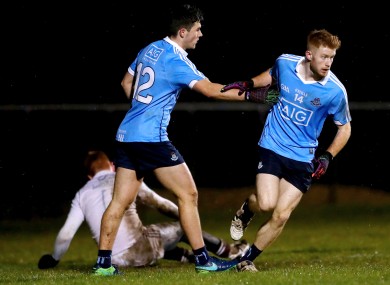 Aaron Byrne hit two goals for Dublin tonight.