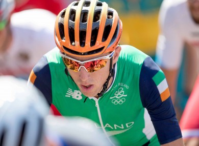 A file picture of Dan Martin in action at the Rio Olympics.