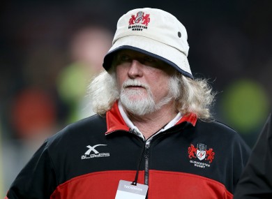 Laurie Fisher has stepped down from his role as head coach of Gloucester.