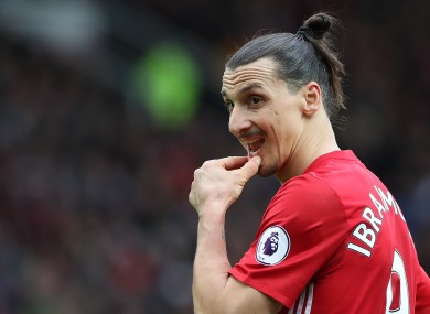 Zlatan Ibrahimovic has been in superb form for Man United.