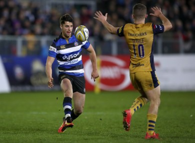 Bath's Adam Hastings in action against Bristol.