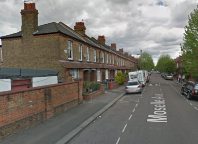 Moselle Avenue in north London.
