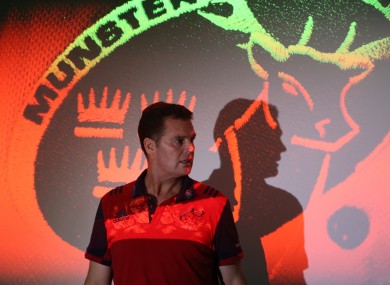 Erasmus has again denied speculation he is set to leave Munster.