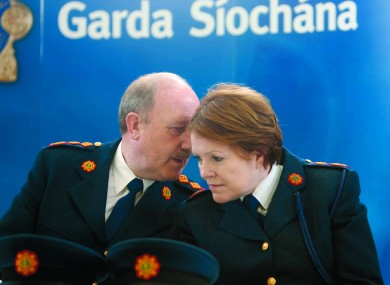 Martin Callinan was garda commissioner when the recordings came to light and current Commissioner Noirín O'Sullivan was one of his deputies.