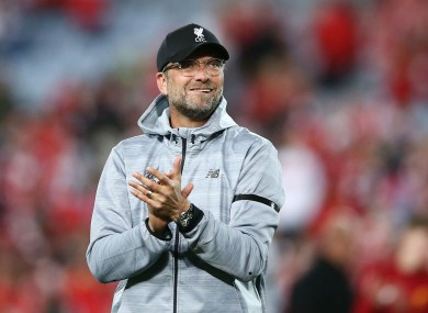 'Aura': Liverpool manager Jurgen Klopp.