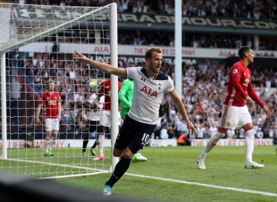 Kane scored the winning goal.