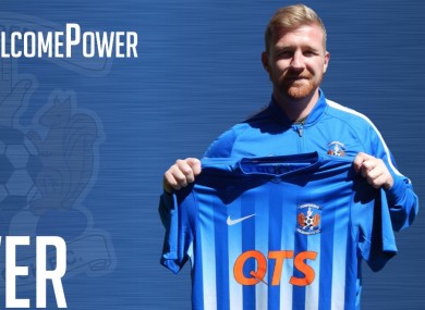 Power with the Killie shirt.