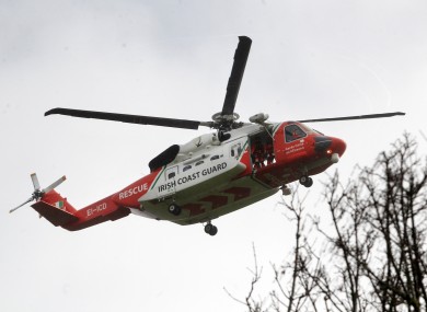 File photo. Coast Guard rescue helicopter