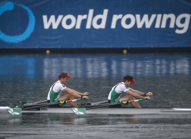 Ireland's Gary O'Donovan and Paul O'Donovan (file pic).
