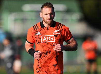 New Zealand captain Kieran Read.