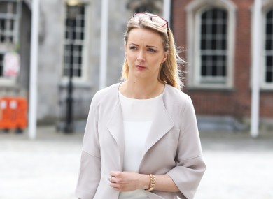 Witness Clair Tobin arrives at the Disclosures Tribunal in Dublin Castle.