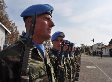 Fighting in recent weeks came so close to the UNDOF camp that Irish troops were forced to take cover inside.