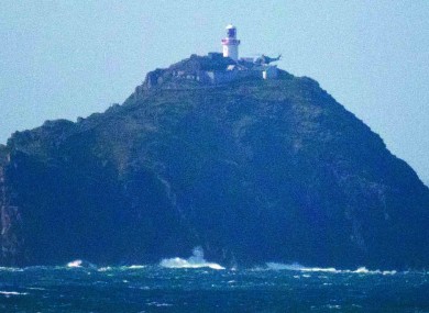 Black Rock island off the coast of Mayo