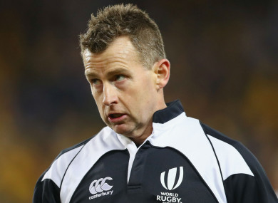 Referee Nigel Owens