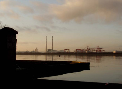 The Clontarf Baths in the foreground.