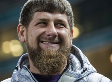 File photo of Ramzan Kadyrov.