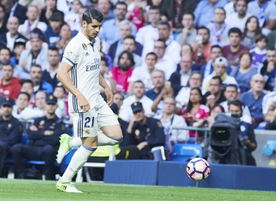Alvaro Morata has at times struggled to break into a star-studded Real Madrid starting XI.