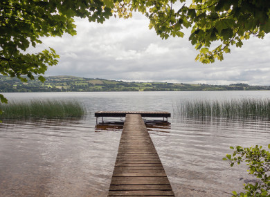 A pier on Lough Derg