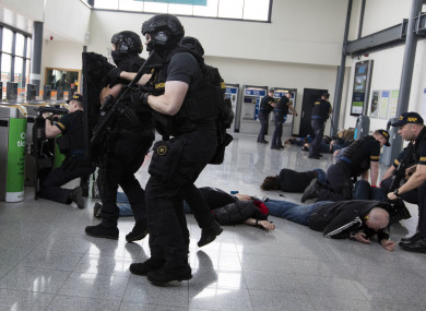 Gardaí in Dublin simulated a terror attack last month. Rural officers say there are no resources to protect them.