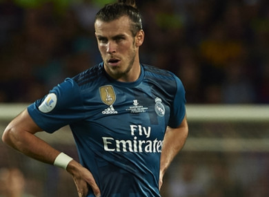 Gareth Bale is not popular among some Real Madrid fans currently.