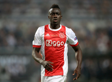 Ajax defender Davinson Sanchez.