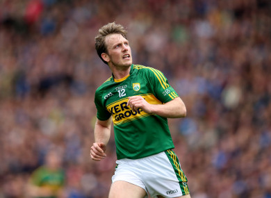 One change: Kerry's Donnchadh Walsh starts.