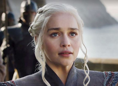 A scene from Game of Thrones